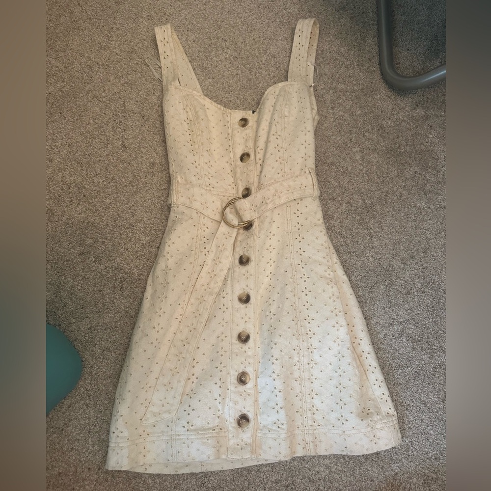 Minikpink denimn dress